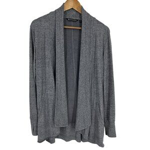 Athleta Pranayama Wrap cover up, Dark Gray Heather SIZE M #777944
